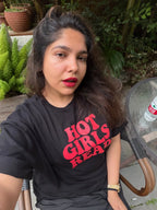 Hot Girls Read Oversized T-Shirt