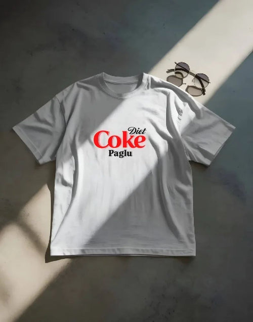 Diet Coke Paglu Oversized T-Shirt