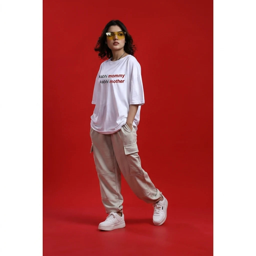 Kabhi Mommy Oversized T-Shirt
