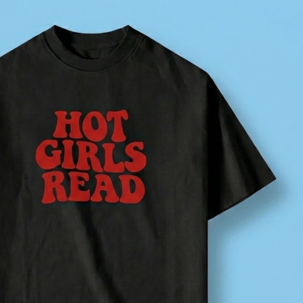 Hot Girls Read Oversized T-Shirt