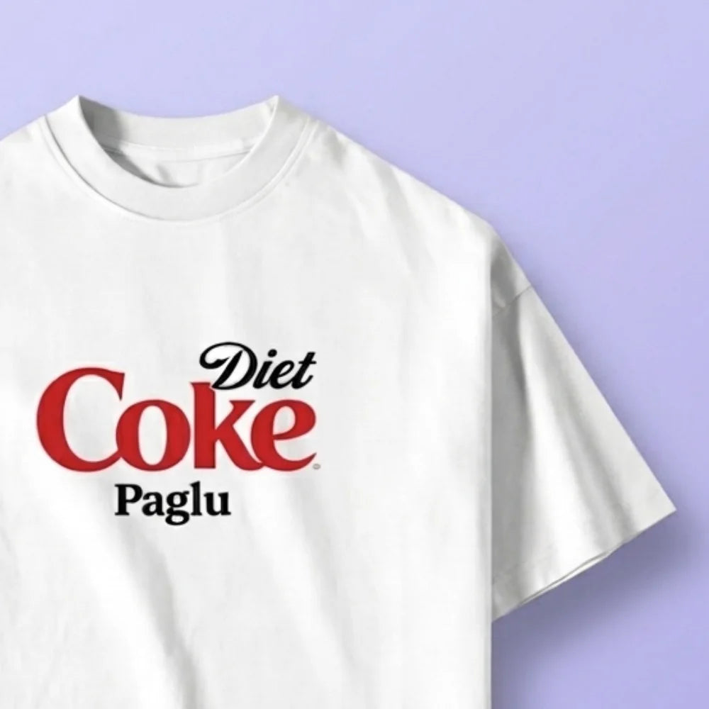 Diet Coke Paglu Oversized T-Shirt