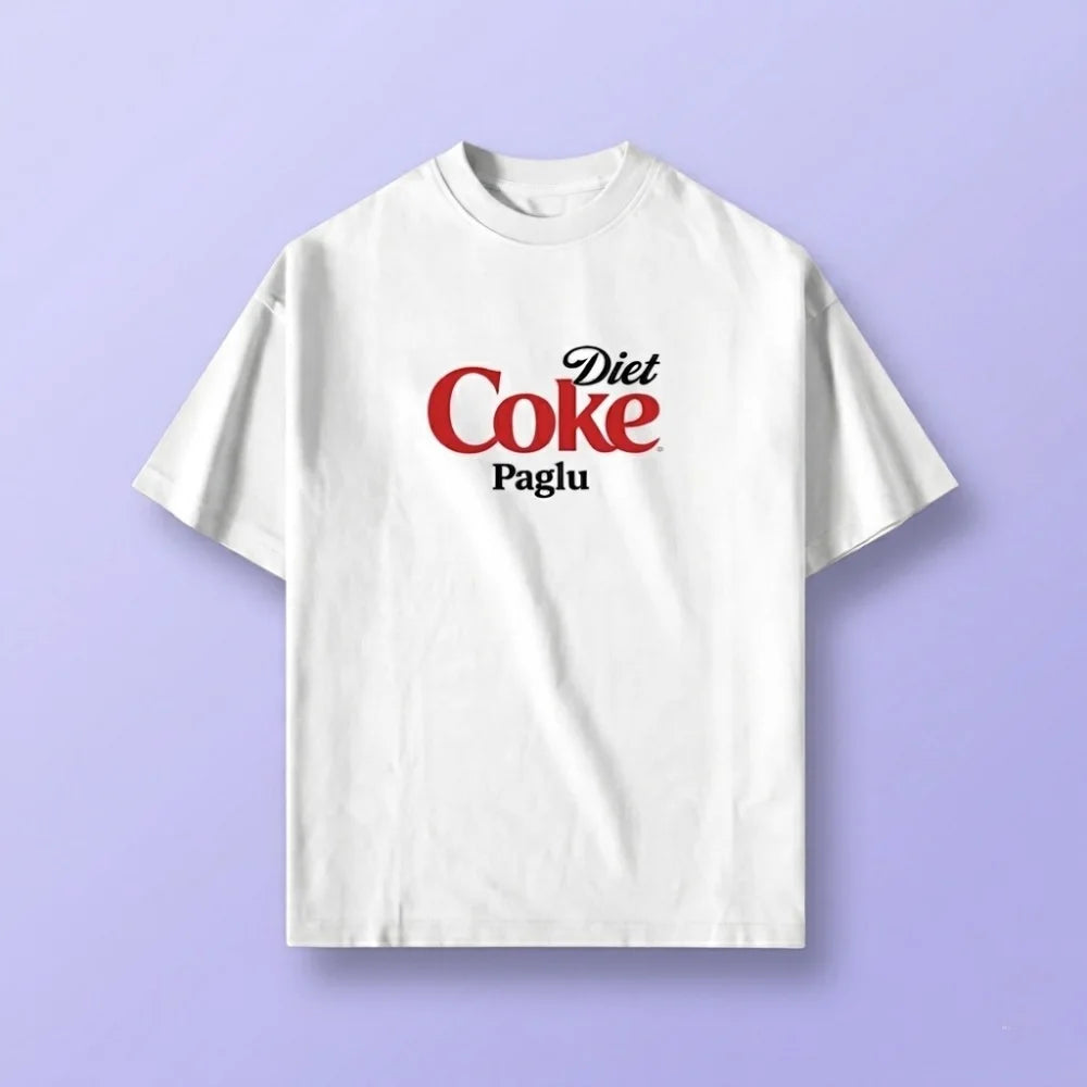 Diet Coke Paglu Oversized T-Shirt