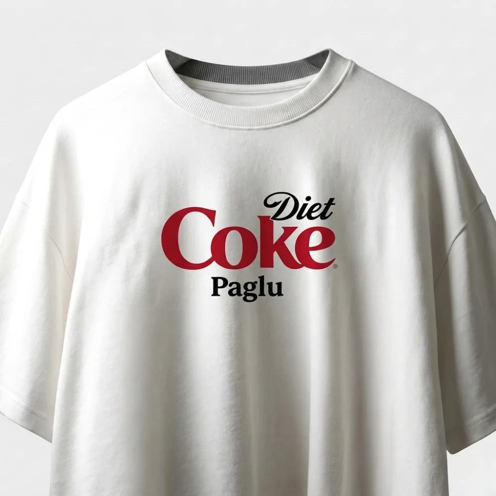 Diet Coke Paglu Oversized T-Shirt
